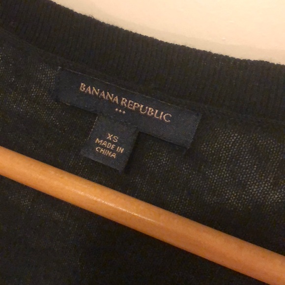 Banana Republic lightweight black shrug - Picture 2 of 3